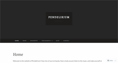 Desktop Screenshot of pendelirium.net
